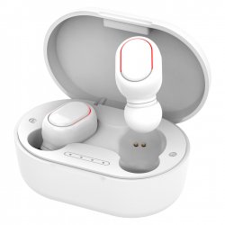 Promosyon Asonic AS-TWS7S Siyah Mobil Telefon Uyumlu Bluetooth TWS AirPods Mikrofonlu Kulaklık